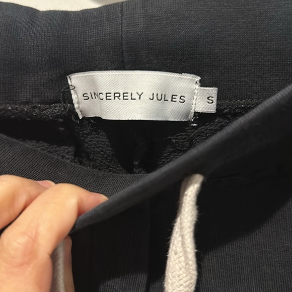 SINCERELY JULES LUX JOGGERS (BLACK) - Picture 10 of 10